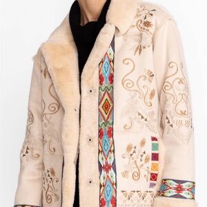 Johnny Was Hepburn Ski Coat size M Pennylane style